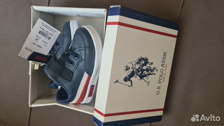 Кеды детские U.S Polo Assn 22 размер