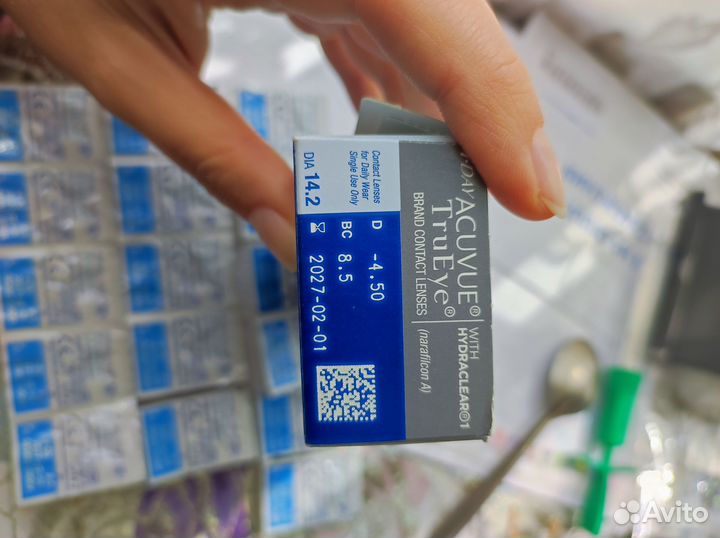 Линзы 1day acuvue TruEye 16 линз/8пар