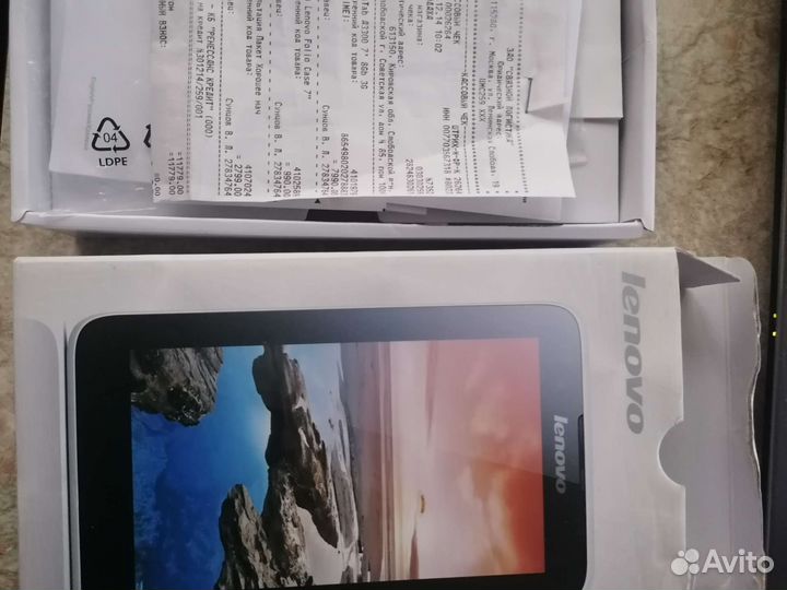 Планшет lenovo