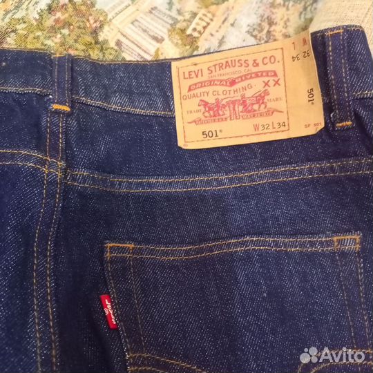 Джинсы levis (Турция) размер W32 L34