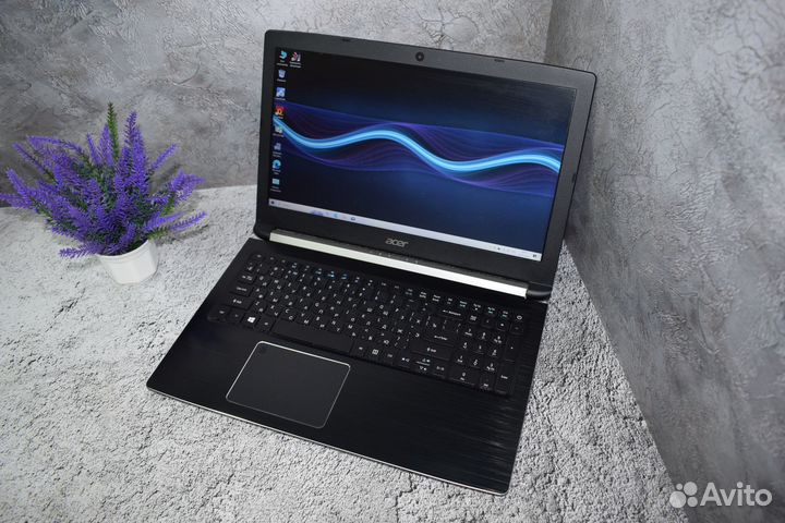 Игровой ноутбук acer на Core i5-7300HQ/ GTX 1050