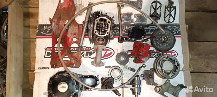 Запчасти на питбайк 125