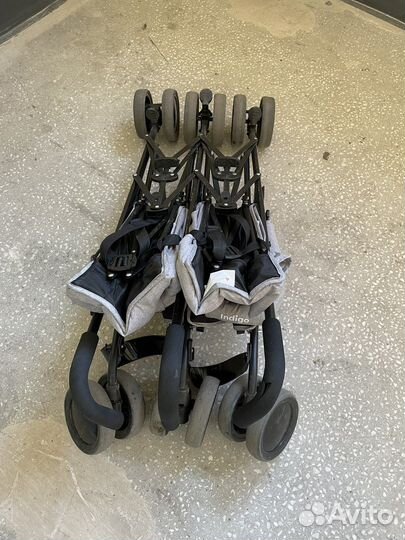 Коляска для двойни