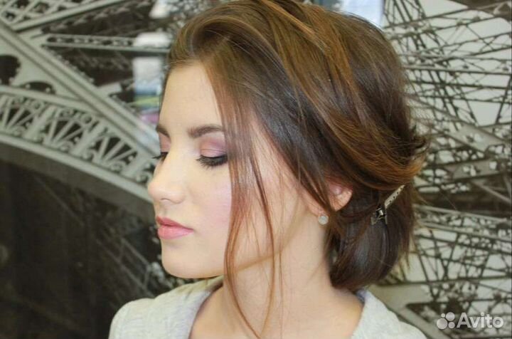 Макияж причёска. Свадебный образ