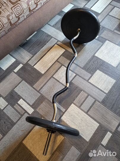 Штанга гриф блины