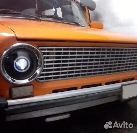 Гладкое стекло фары на 2101/2121/Икарус/камаз