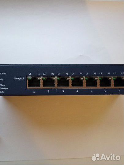 Коммутатор 2500 Мбит/с (2.5 Gb) 8 портов Tp-link