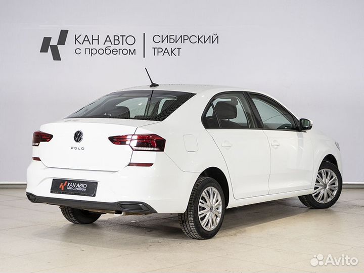 Volkswagen Polo 1.6 AT, 2021, 83 028 км