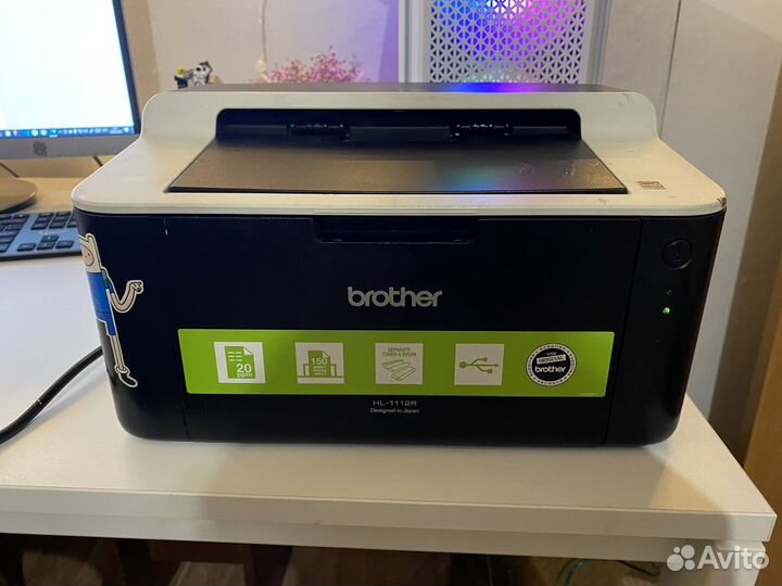 Принтер лазерный Brother HL-1112R бу