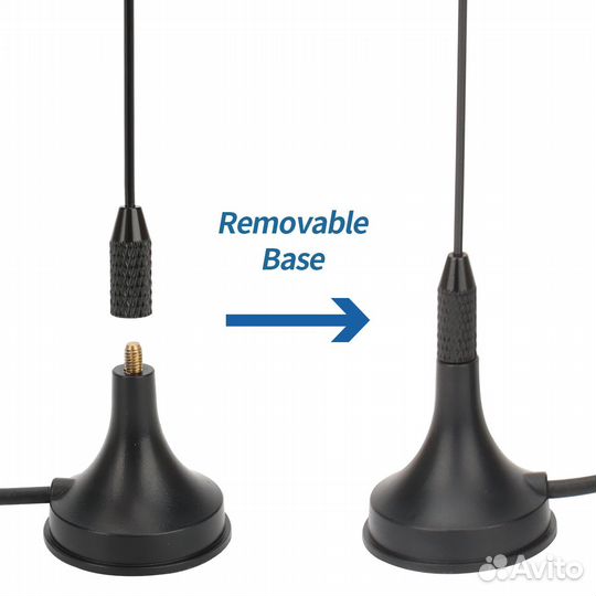 Автомобильная антенна Baofeng UV5R и др