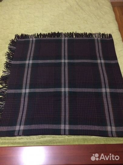 Старинный платок шерстяной