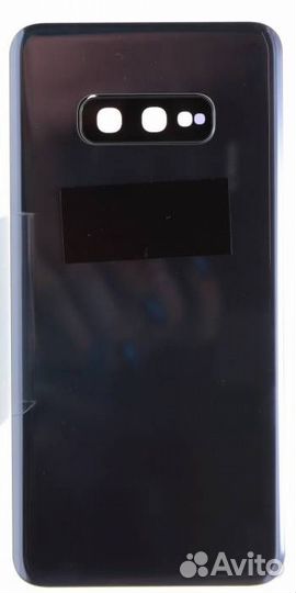 Задняя крышка для Samsung G970 S10e Черная (со сте