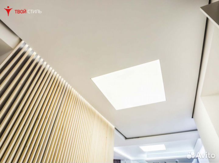 Натяжные потолки. Гарантия до 30 лет