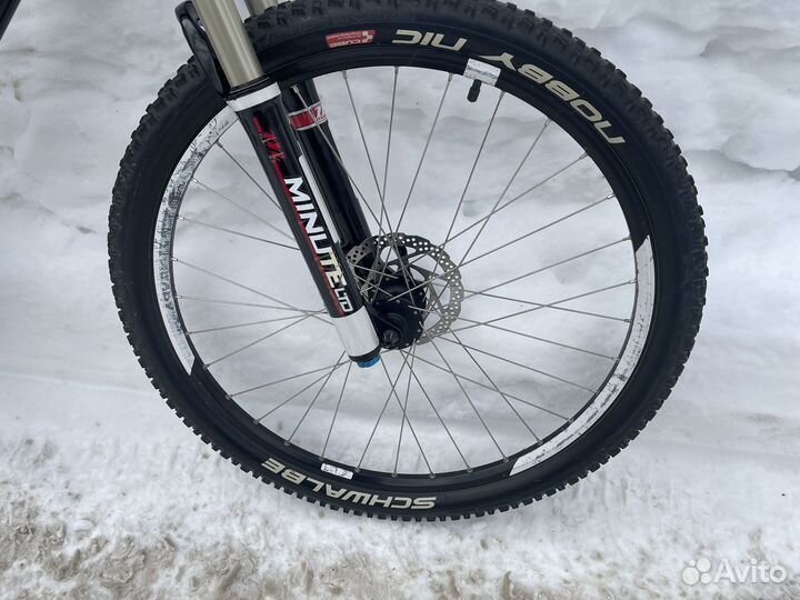 Горный двухподвесной велосипед cube