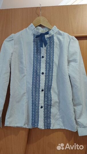 Школьная блузка 140