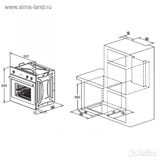 Духовой шкаф Zigmund Shtain EN 130.922 X