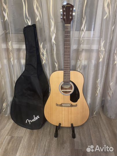 Акустическая гитара fender FA-125