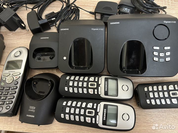 Телефоны dect Panasonic, Siemens Gigaset