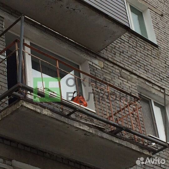 Остекление балконов. Окна пвх