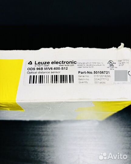 Оптический датчик Leuze ODS 96B M/V6-600-S12