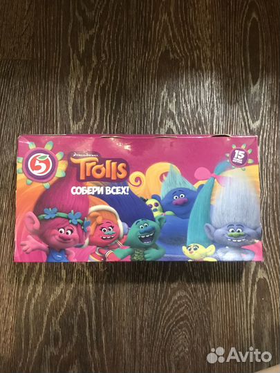 Коллекция ластиков «Тролли»