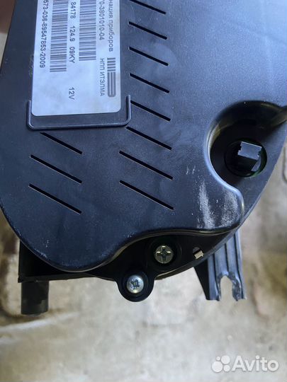 Щиток приборов priora 1