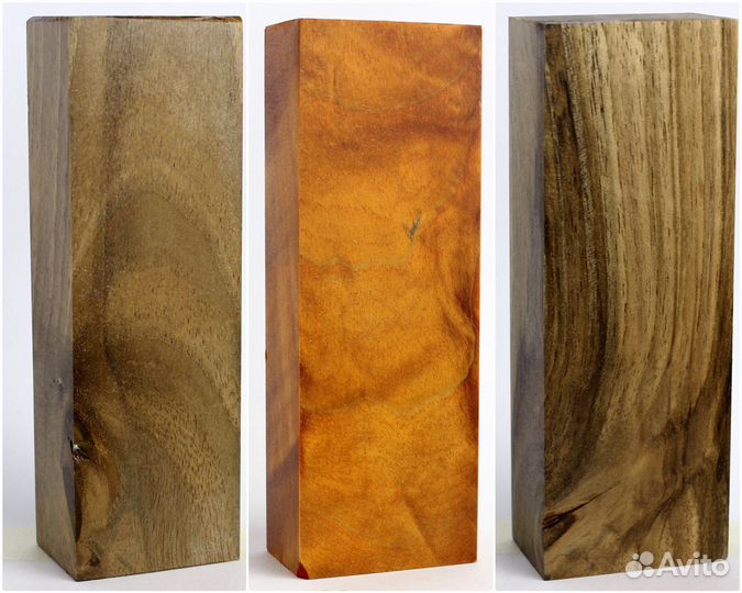 Стабилизированная древесина, орех, сувель