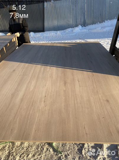 Ламинат листовой, плита базовая, напольное покрыти