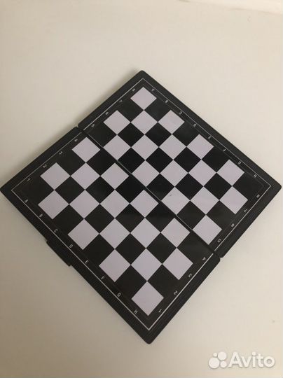 Шахматы шашки нарды 3в1