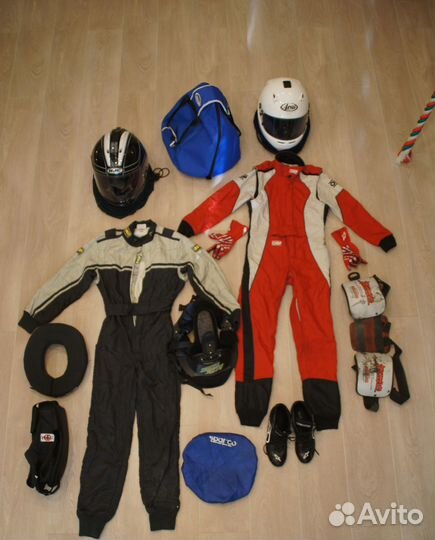 Экипировка картинг