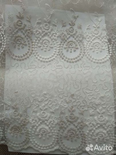 Тюль высота 3 m