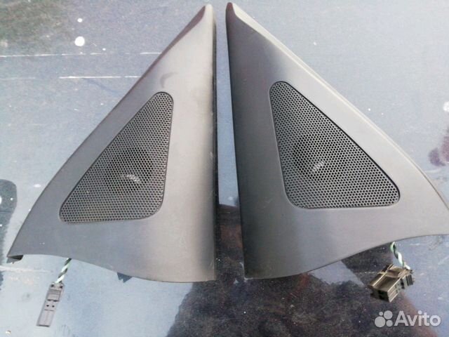 Твитеры в двери хендай сантафе 2