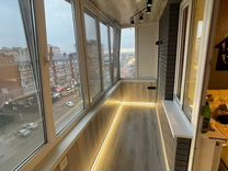 Ремонт и отделка балконов и лоджий