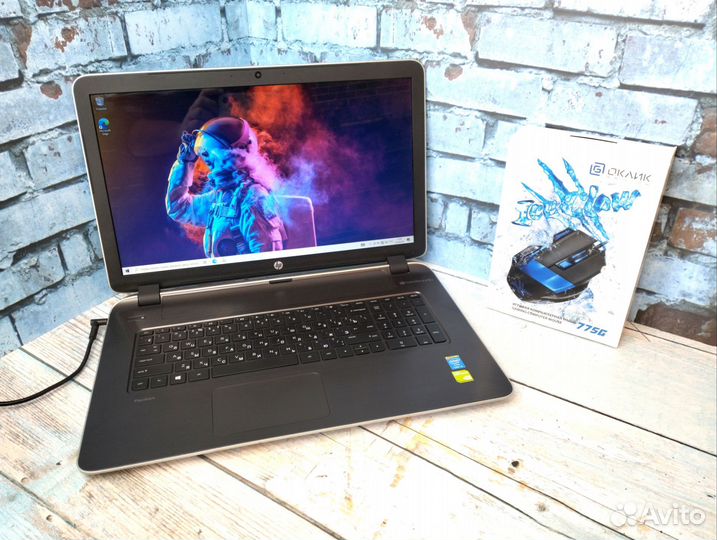 Мощный HP Pavilion 17 на i5-4210u/ GT 840m/ RAM 8