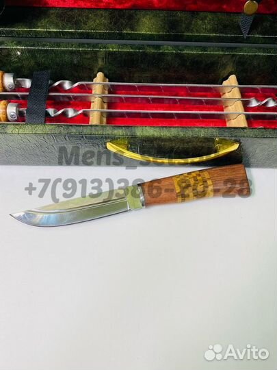 Набор шампуров в кейсе