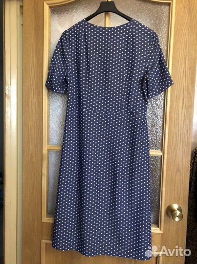 Платье джинсовое-52размер