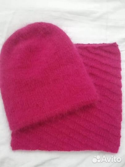 Комплект шапка и снуд hand made