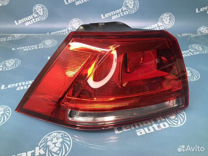 Фонарь задний наружный левый Volkswagen Golf 7