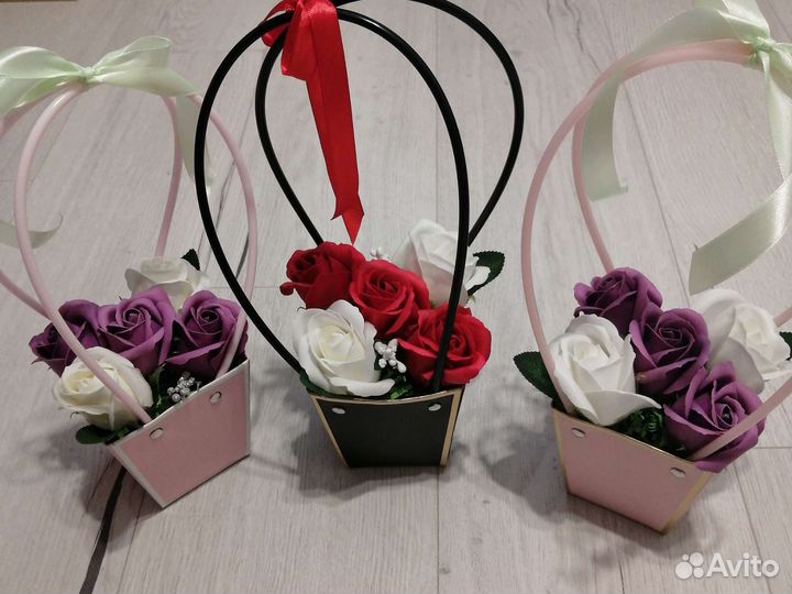 Букет из мыла