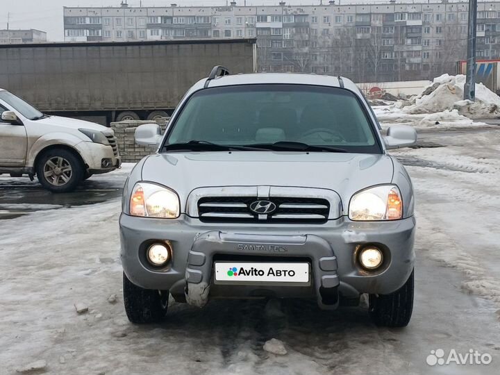 Hyundai Santa Fe 2.0 AT, 2003, 120 000 км