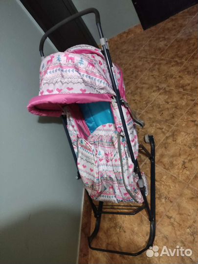 Коляска санки