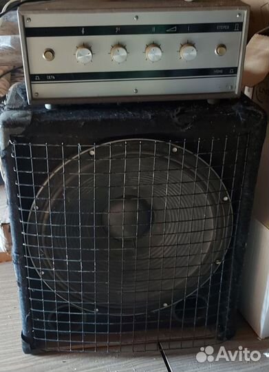 Музыкальная колонка с усилителем