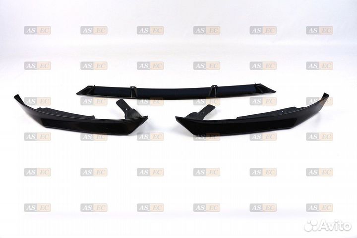 Гранта фл губа - Сплитер Барс чёрный глянец