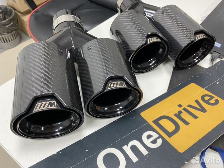 Перфоманс насадки карбон BMW