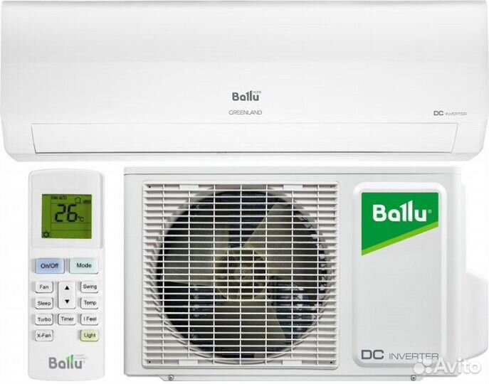 Сплит-система Ballu Greenland DC bsgri-12HN8