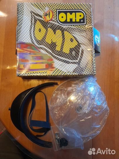 Фирменный новый турбо визор OMP на мотошлем