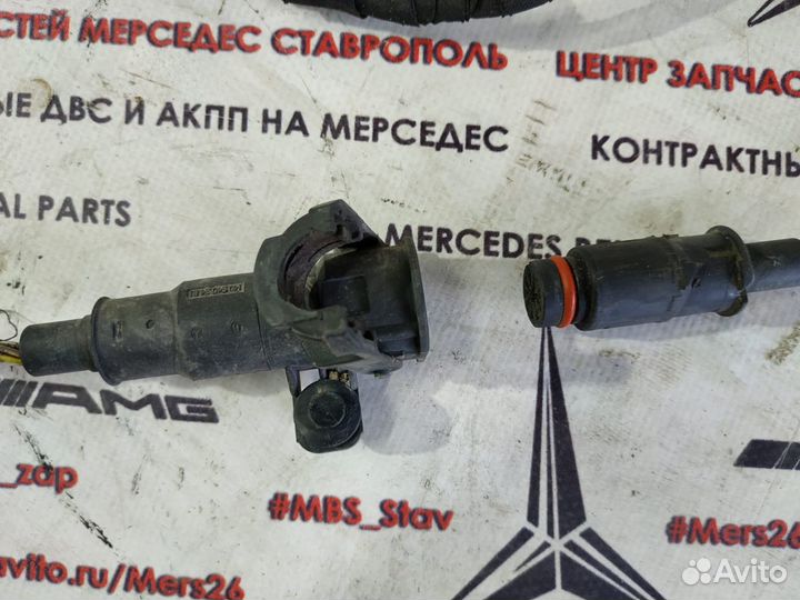 Проводка парктроников перед W211 Mercedes