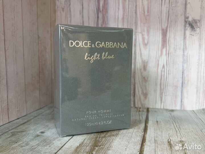 D & G - light Blue Pour Homme 125 ml