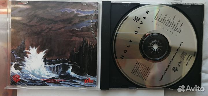 Dio holy diver компакт диск США