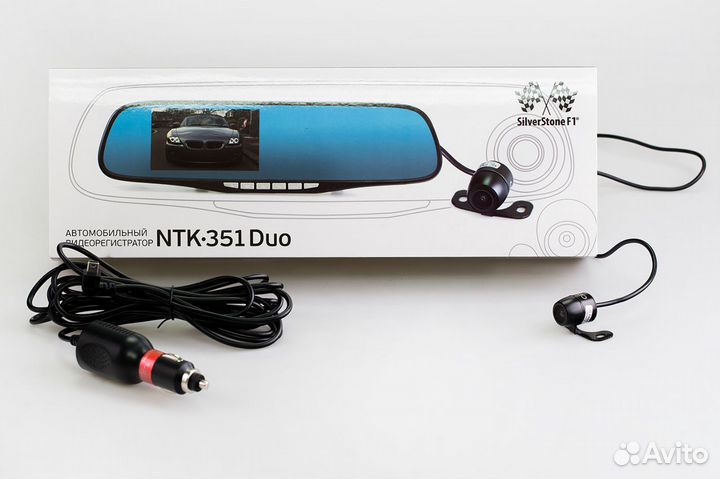 Видеорегистратор SilverStone F1 NTK-351 Duo, 2 кам